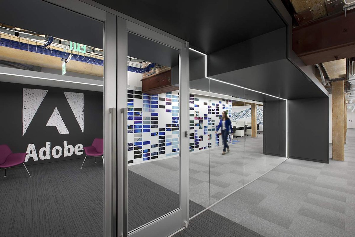 Новый офис Adobe в San Francisco